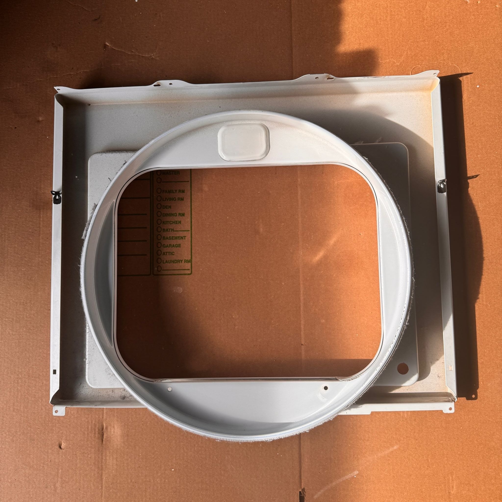 GE Laundry Center Dryer Front Panel WE20X10071 GE Laundry Center Dryer Front Panel WE20X10071